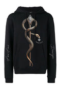 FesFas snake-print Hoodie | Black | Men
