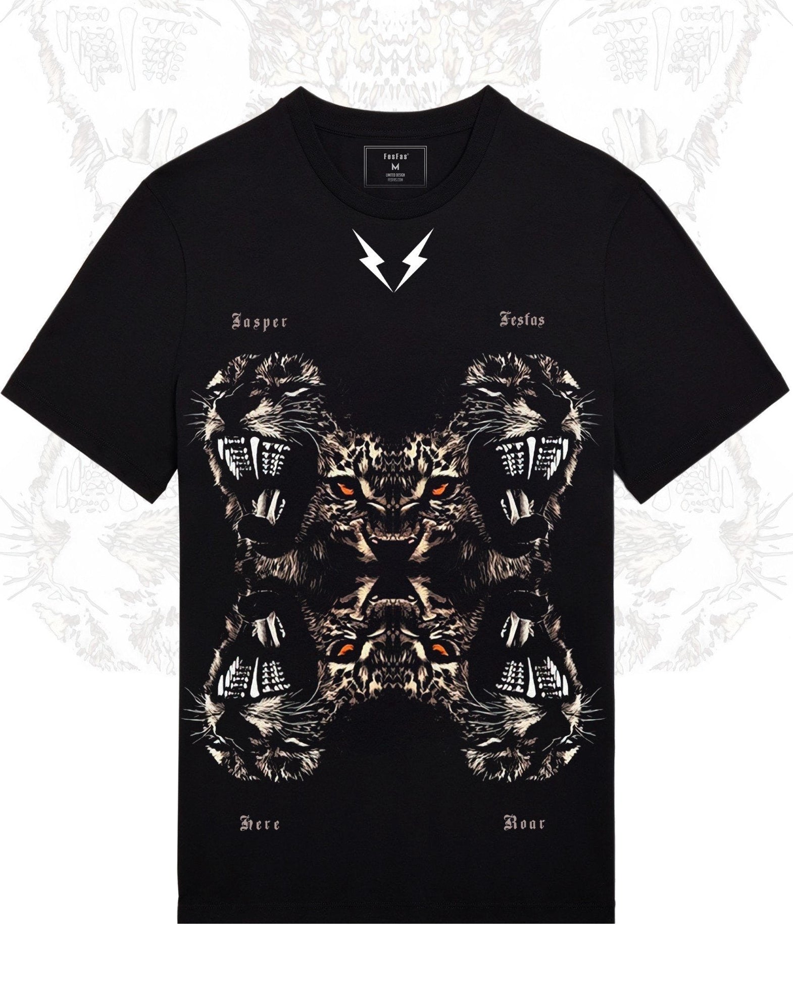 FesFas Obsess-print | Áo Thun | Nam | Màu Đen