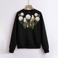 FesFas Flowers and Birds-print Sweatshirt | Black | Men