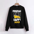 FesFas Duck-print Sweatshirt | Black | Men