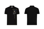 FesFas Anubis-print | Áo Polo | Nam | Màu Đen
