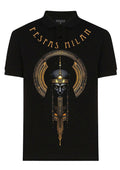 FesFas Pharaoh-print | Áo Polo | Nam | Màu Đen