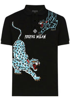 FesFas Leopard-print | Áo Polo | Nam | Màu Đen