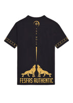 FesFas wolf-print | Áo Thun | Nam | Màu Đen