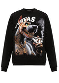 FesFas Dog-print Sweatshirt | Black | Men
