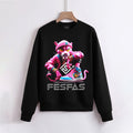 FesFas pink panther-print Sweatshirt | Black | Men