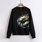 FesFas Viper-print Sweatshirt | Black | Men