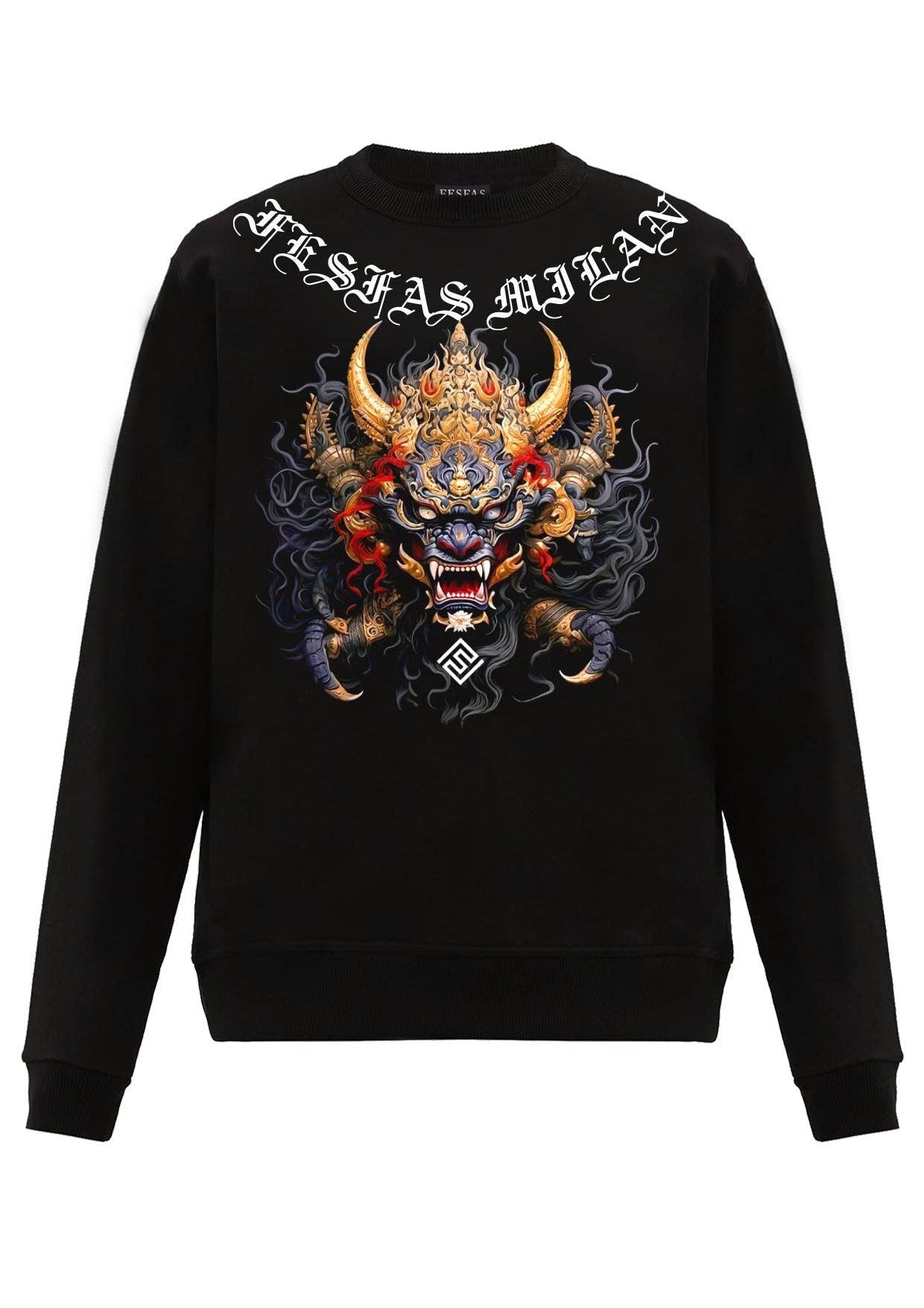 FesFas dragon-print Sweatshirt | Black | Men