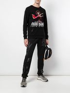 FesFas bone knight-print Sweatshirt | Black | Men
