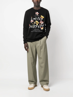 FesFas Flowers-print Sweatshirt | Black | Men