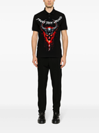 FesFas skull-print | Áo Polo | Nam | Màu Đen
