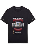 FesFas lips-print | Áo Thun | Nam | Màu Đen