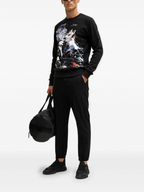 FesFas Tattoo-print Sweatshirt Set | Black | Men