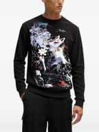 FesFas Tattoo-print Sweatshirt Set | Black | Men