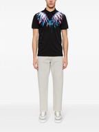 FesFas Eagle-print | Áo Polo | Nam | Màu Đen