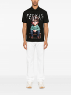 FesFas Boy-print | Áo Polo | Nam | Màu Đen
