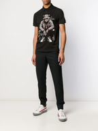 FesFas Leopard-print | Áo Polo | Nam | Màu Đen