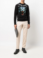 FesFas hyena-print Sweatshirt | Black | Men
