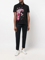 FesFas Pink Leopard-print | Áo Polo | Nam | Màu Đen