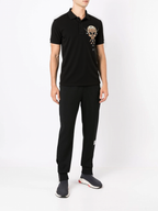 FesFas Skull-print | Áo Polo | Nam | Màu Đen