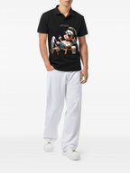 FesFas Boy-print | Áo Polo | Nam | Màu Đen