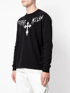 FesFas graphic-print Sweatshirt | Black | Men