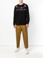 FesFas Graphic-print Sweatshirt Set | Black | Men