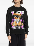 FesFas teddy bear-print Sweatshirt | Black | Men