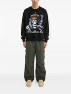 FesFas Lion-print Sweatshirt | Black | Men