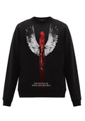 FesFas Fallen angel-print Sweatshirt | Black | Men