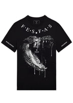 FesFas crocodile jaw-print | Áo Thun | Nam | Màu Đen