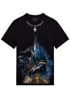 FesFas Anubis-print | Áo Thun | Nam | Màu Đen