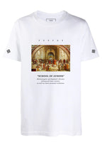 FesFas athens-print T-shirt | White | Men