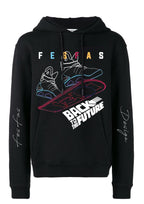 FesFas Sport shoes-print Hoodie | Black | Men