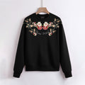 FesFas Flowers-print Sweatshirt Set | Black | Men