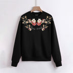 FesFas Flowers-print Sweatshirt Set | Black | Men