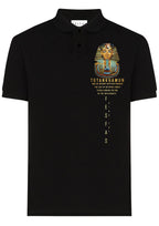 FesFas King Tut-print | Áo Polo | Nam | Màu Đen