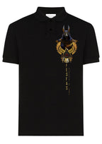 FesFas Anubis-print | Áo Polo | Nam | Màu Đen