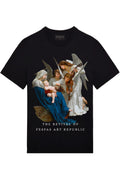 FesFas angels-print | Áo Thun | Nam | Màu Đen