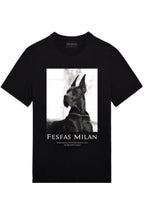 FesFas doberman-print | Áo Thun | Nam | Màu Đen