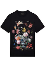 FesFas Floral-print | Áo Thun | Nam | Màu Đen