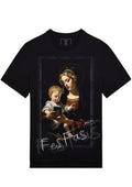 FesFas Madonna and Child-print | Áo Thun | Nam | Màu Đen