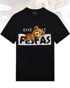 FesFas Bear-print | Áo Thun | Nam | Màu Đen