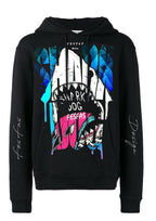 FesFas The Shark-print Hoodie | Black | Men