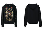 FesFas Glorious Deur-print Hoodie | Black | Men