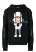 FesFas Cool Boy-print Hoodie | Black | Men