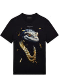 FesFas Lizard-print | Áo Thun | Nam | Màu Đen