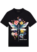 FesFas Dragonfly-print | Áo Thun | Nam | Màu Đen