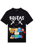 FesFas toys-print | Áo Thun | Nam | Màu Đen