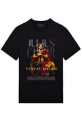 FesFas king-print | Áo Thun | Nam | Màu Đen